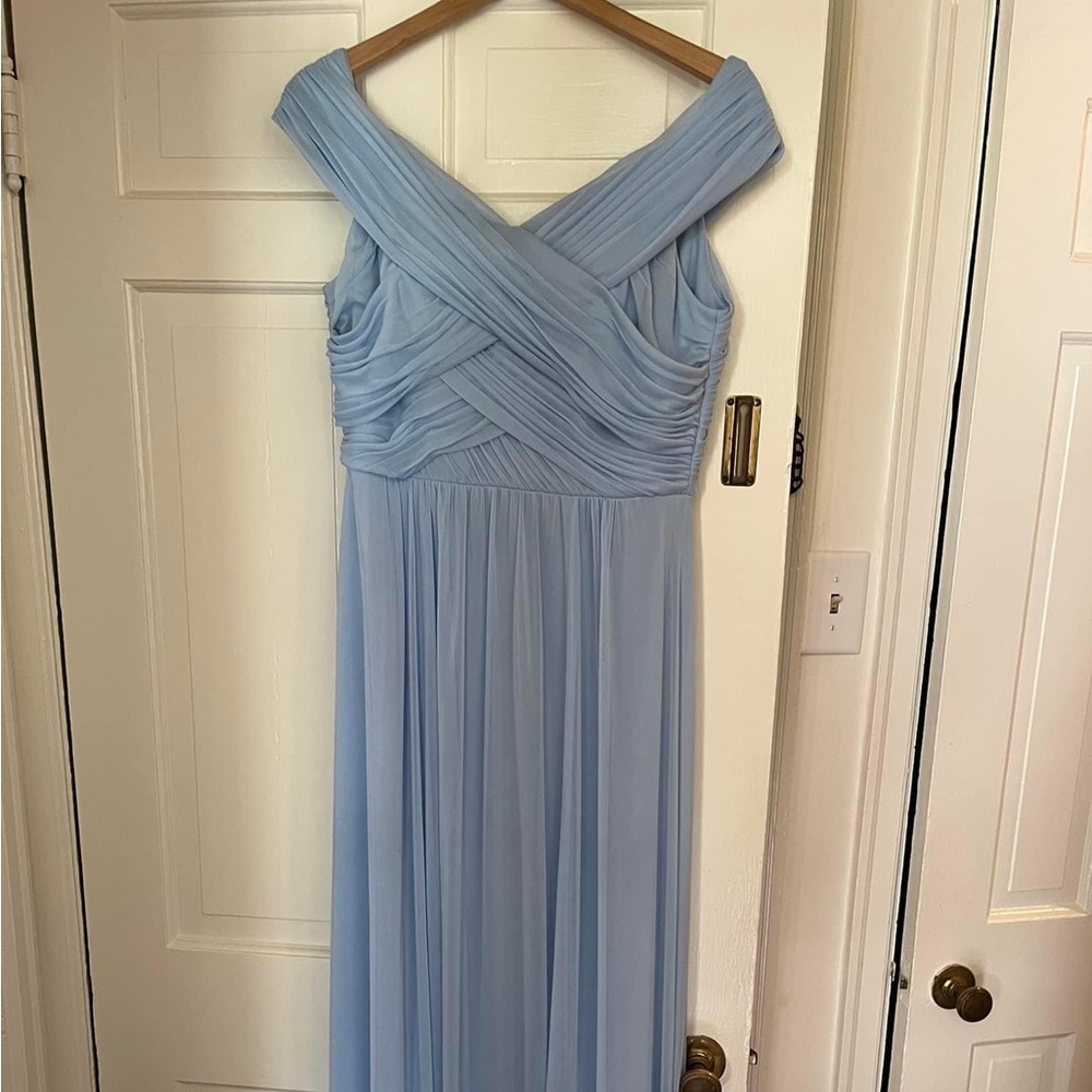 Stunning Jenny Yoo blue gown